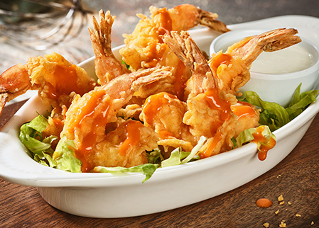 Cheddar's Beer-Battered Shrimp Platter