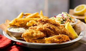 Cheddar's Cornmeal White Fish Platter