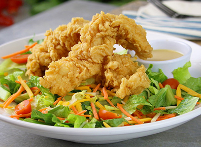 Cheddar's Crispy Chicken Tender Salad
