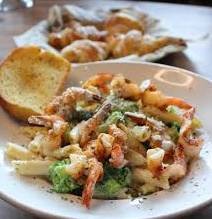 Cheddar's Grilled Shrimp Alfredo